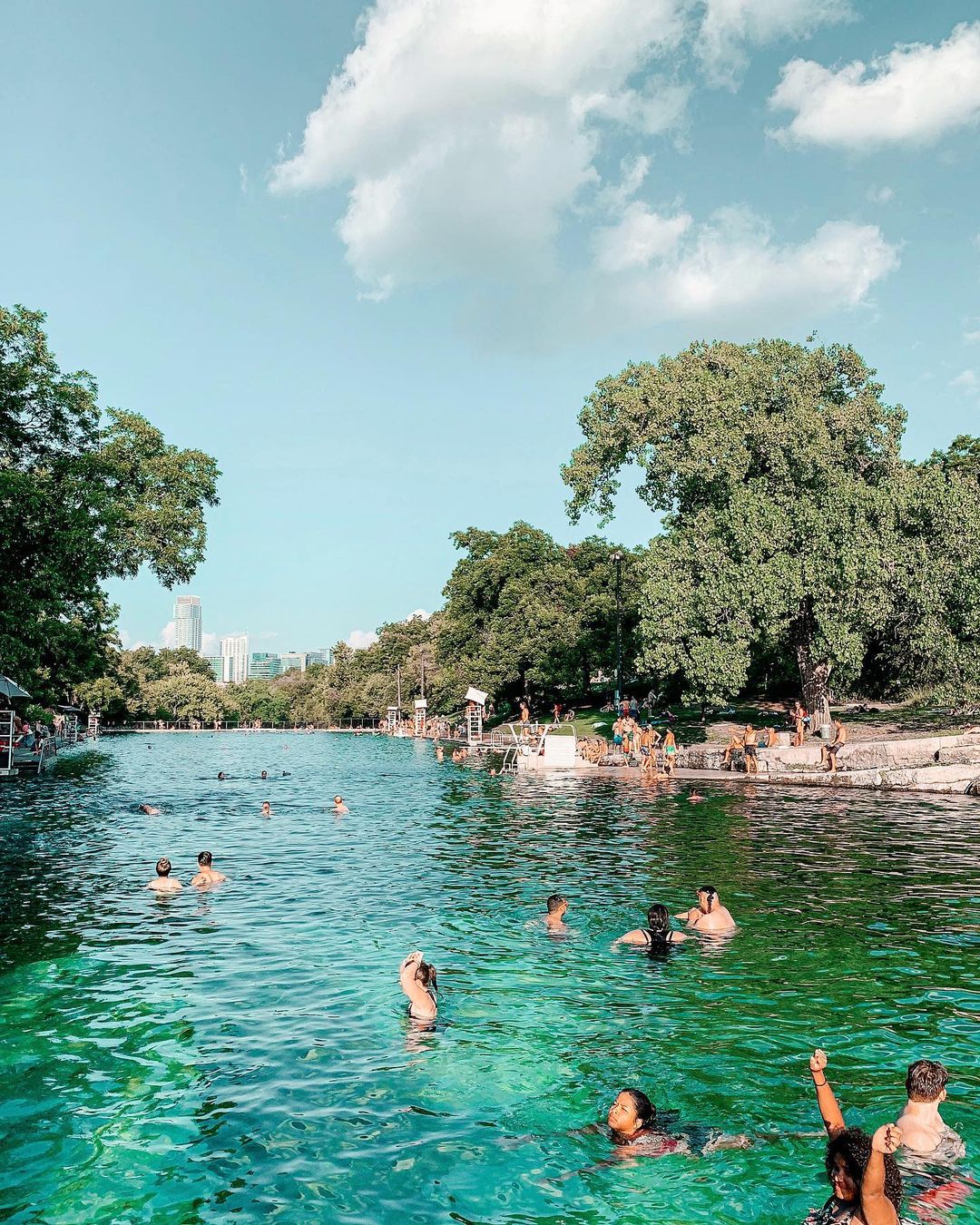 barton springs pool in austin