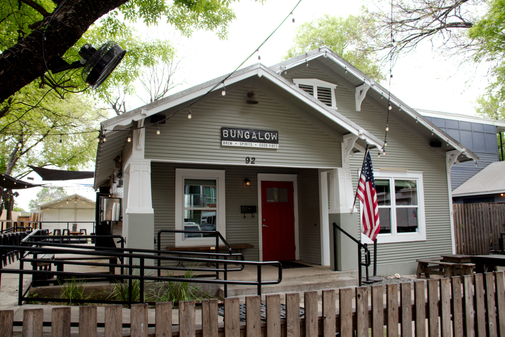 bungalow on rainey street in austin texas