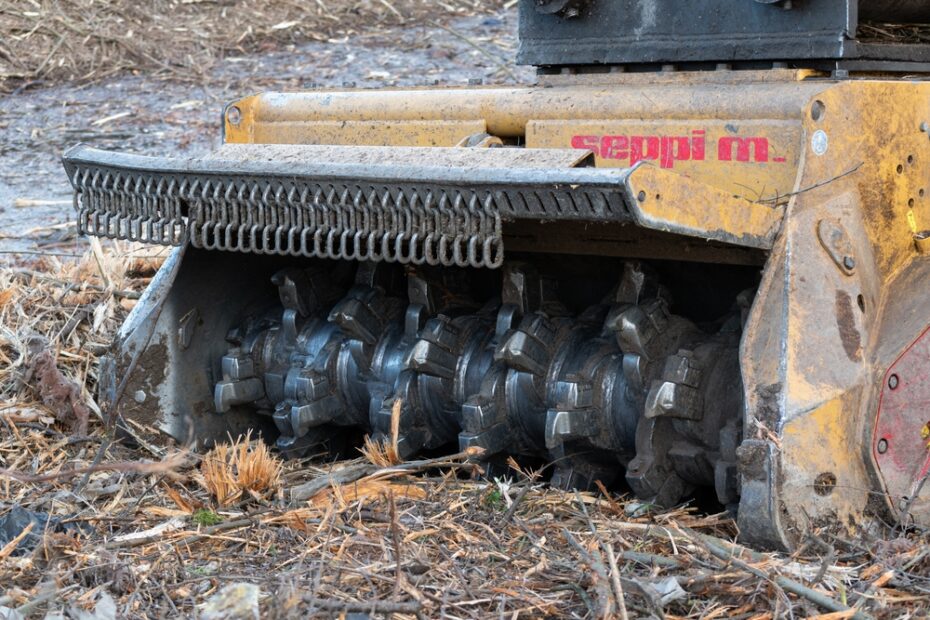 mulcher used for land clearing